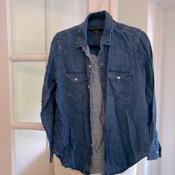 NWOT Rails Remi Dark Vintage Wash Western Shirt (S) - Picture 3 of 5